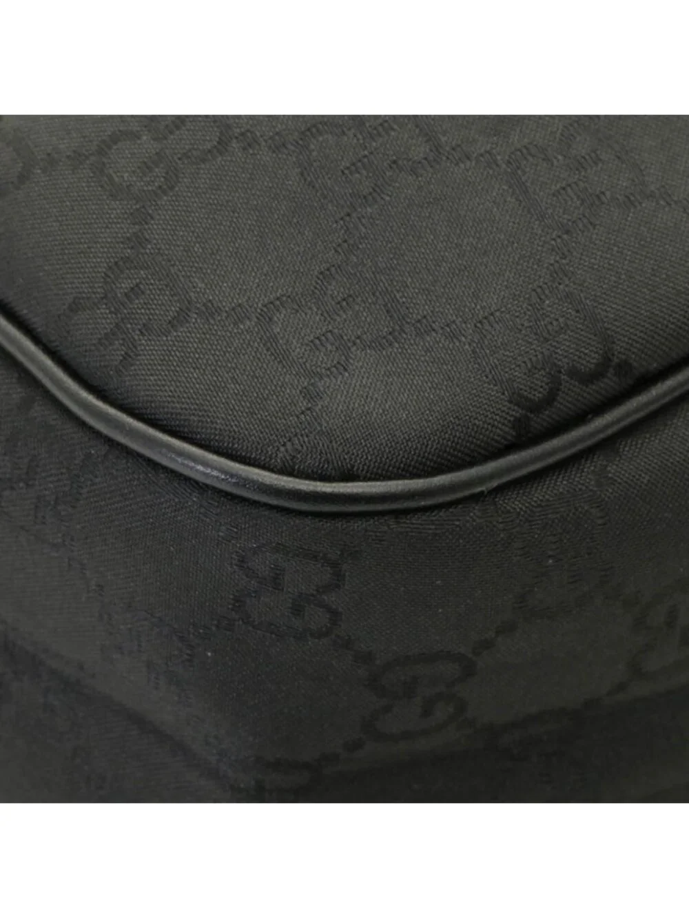 Gucci GG Nylon Black Shoulder Bag